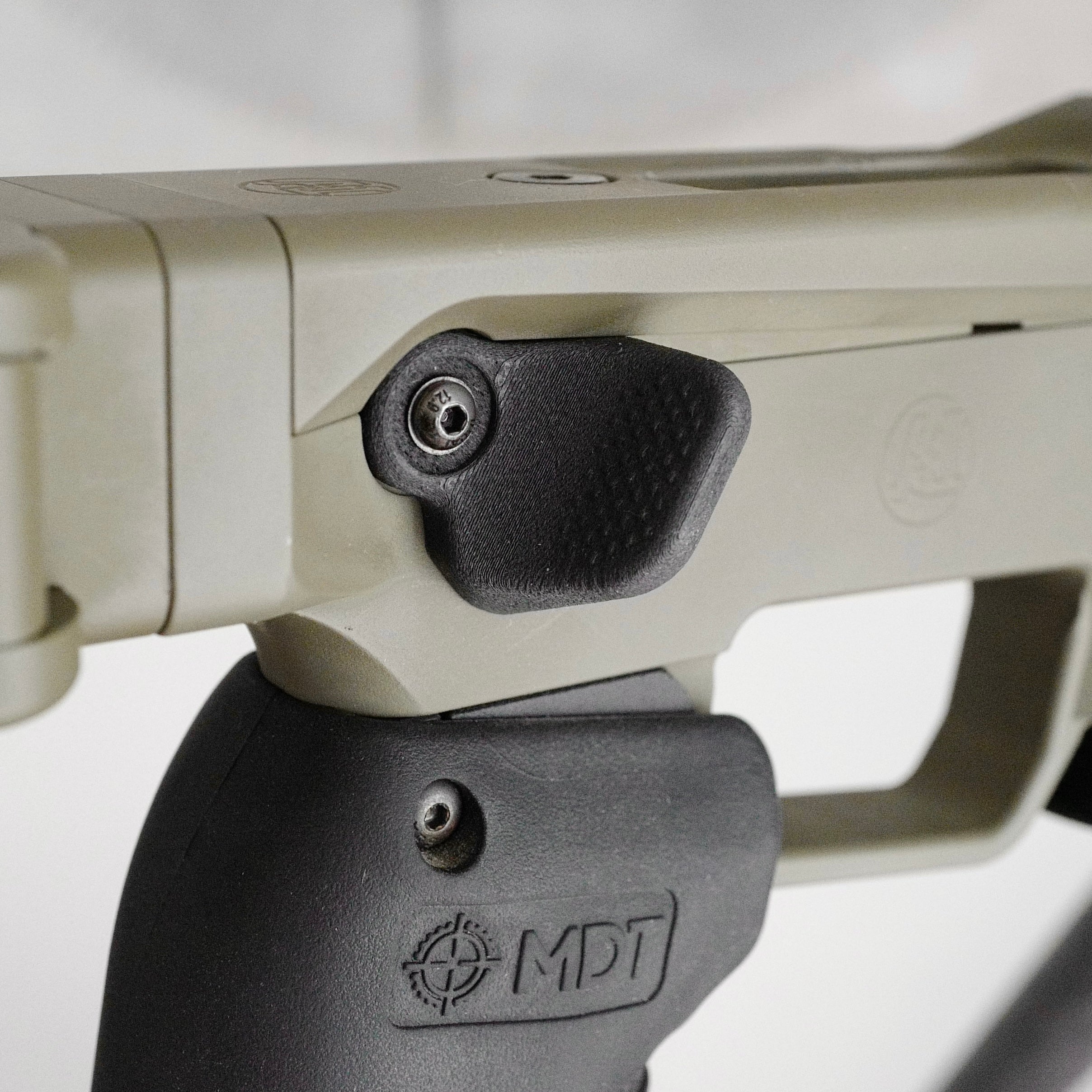 Thumb rest for Accuracy International AT-X & AT-XC