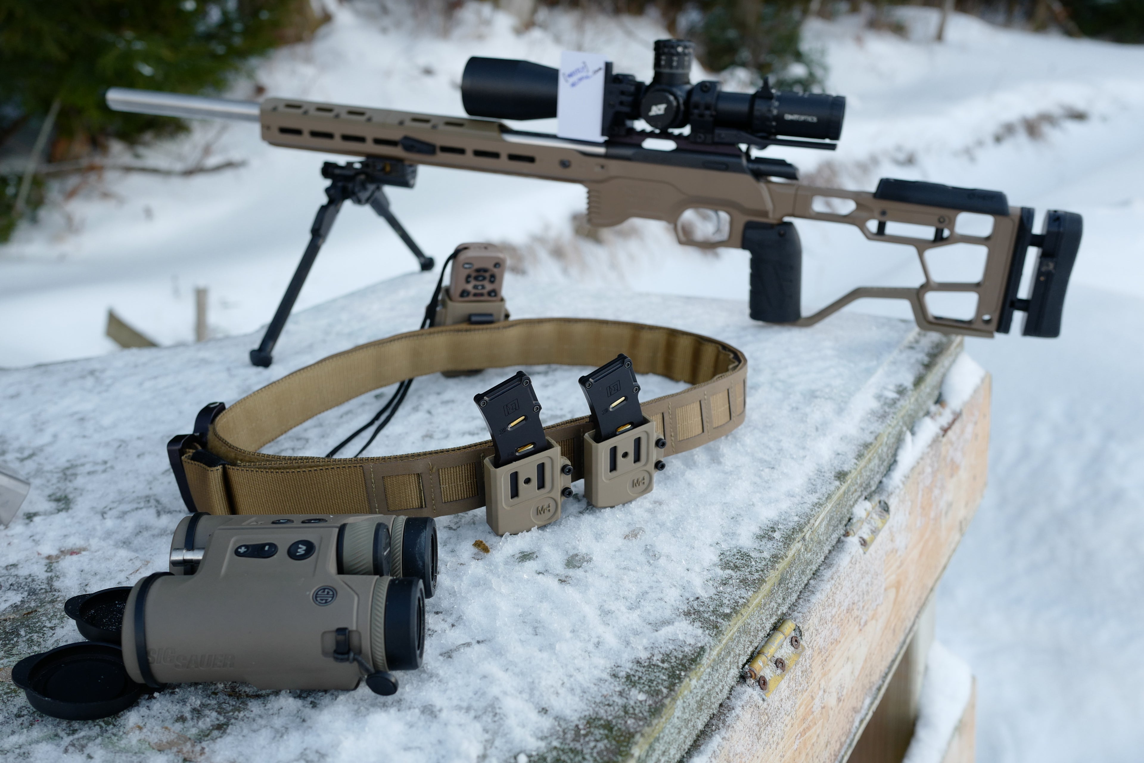 CZ457 Mag belt holster