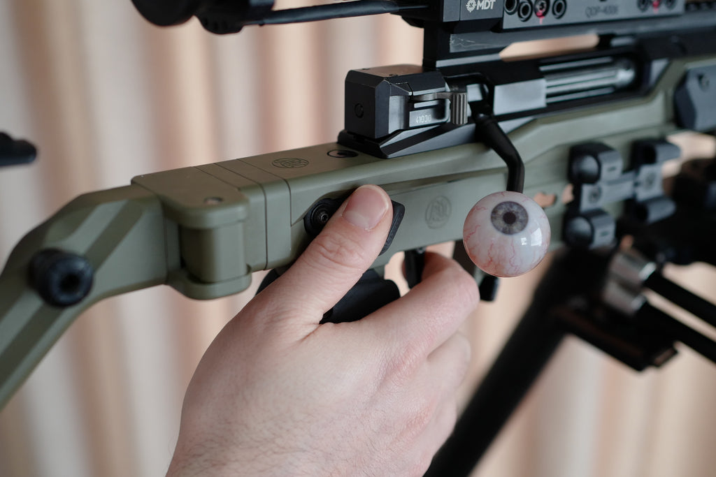 Thumb rest for Accuracy International AT-X & AT-XC