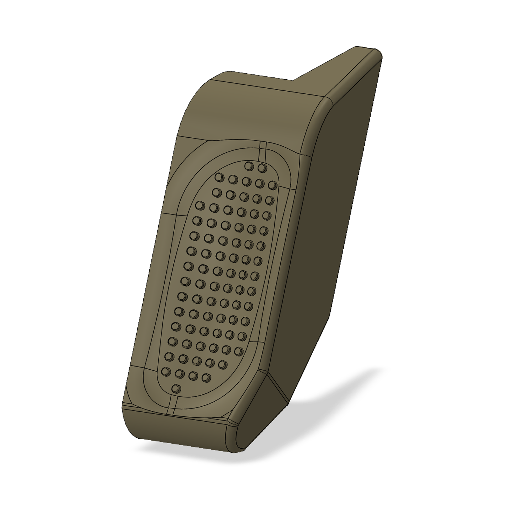 Thumb rest for MDT ACC Premier Gen 2 chassis